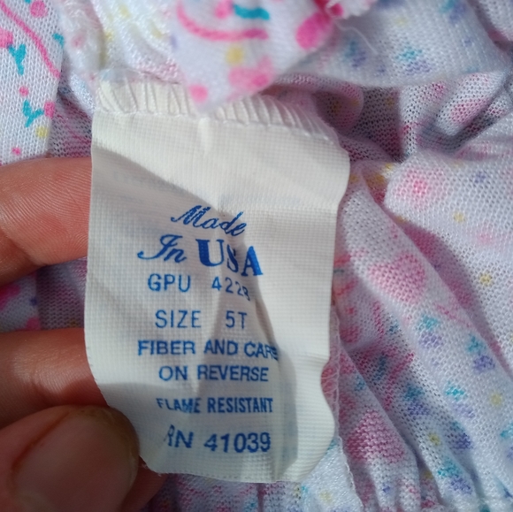 Vintage Baby Romper Size 5T (Made In USA) - Picture 7 of 9